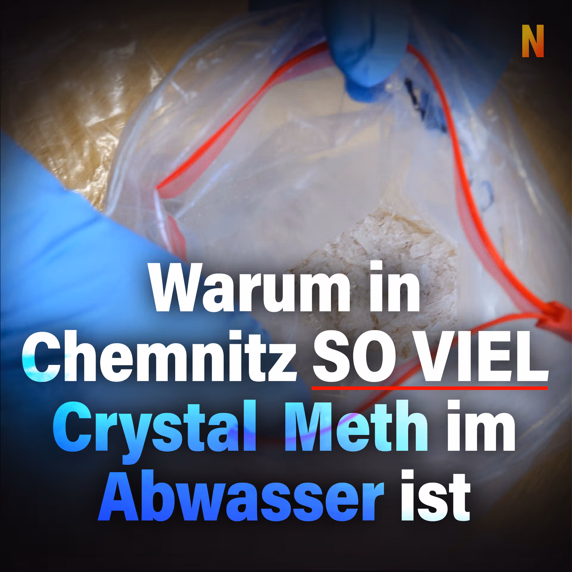 Warum in Chemnitz so viel Crystal Meth im Abwasser ist