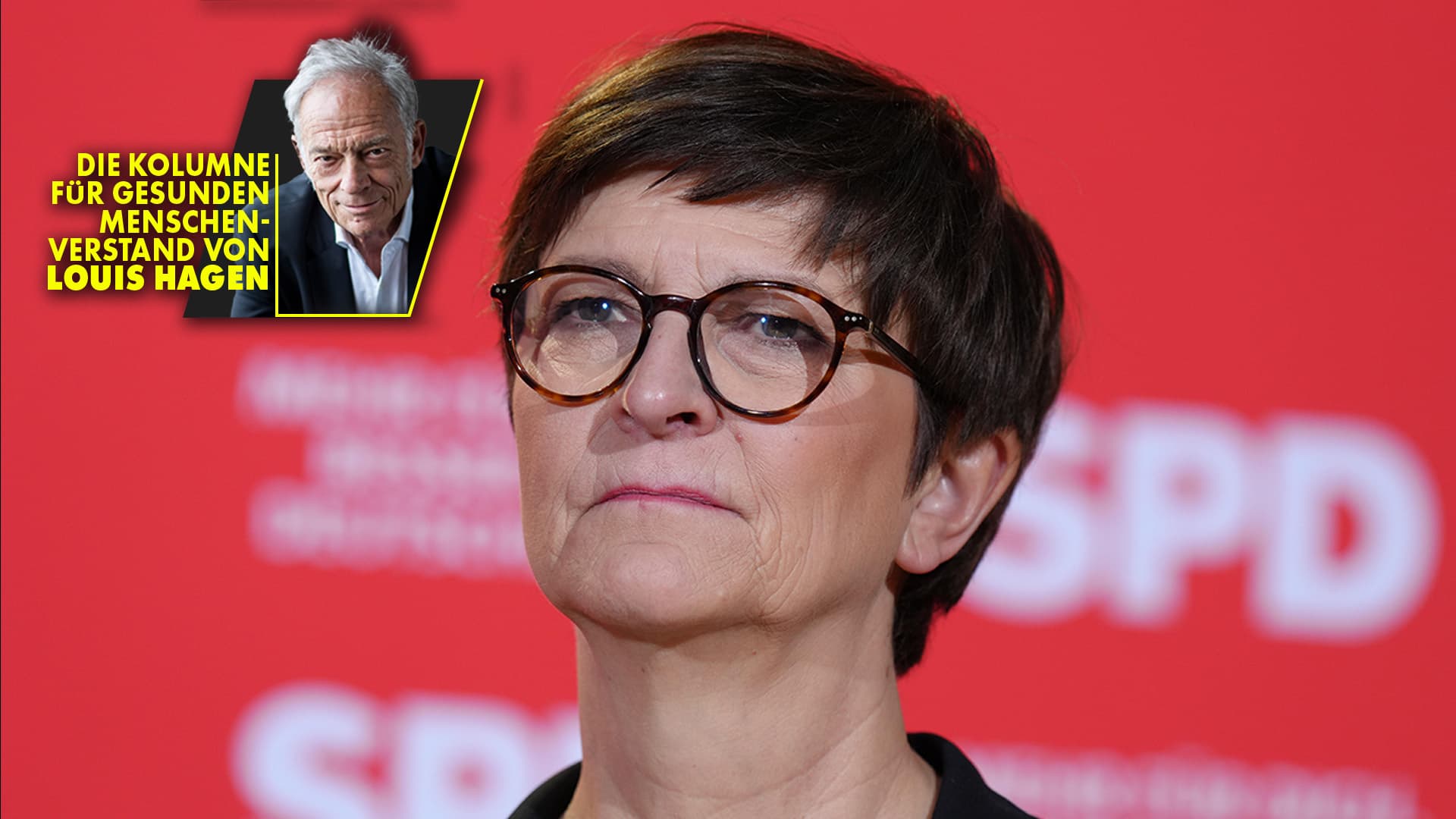 Flucht vor Saskia Esken: Jeder Mann kann das verstehen