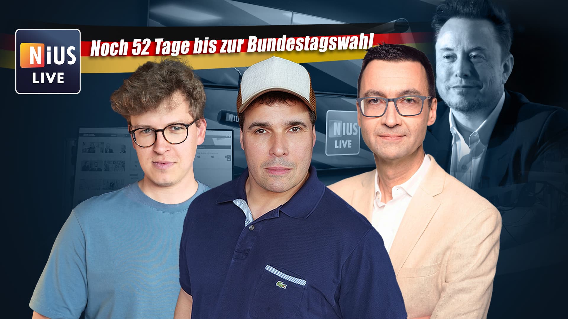 Das war NIUS Live am Donnerstag: Musk gegen Murks