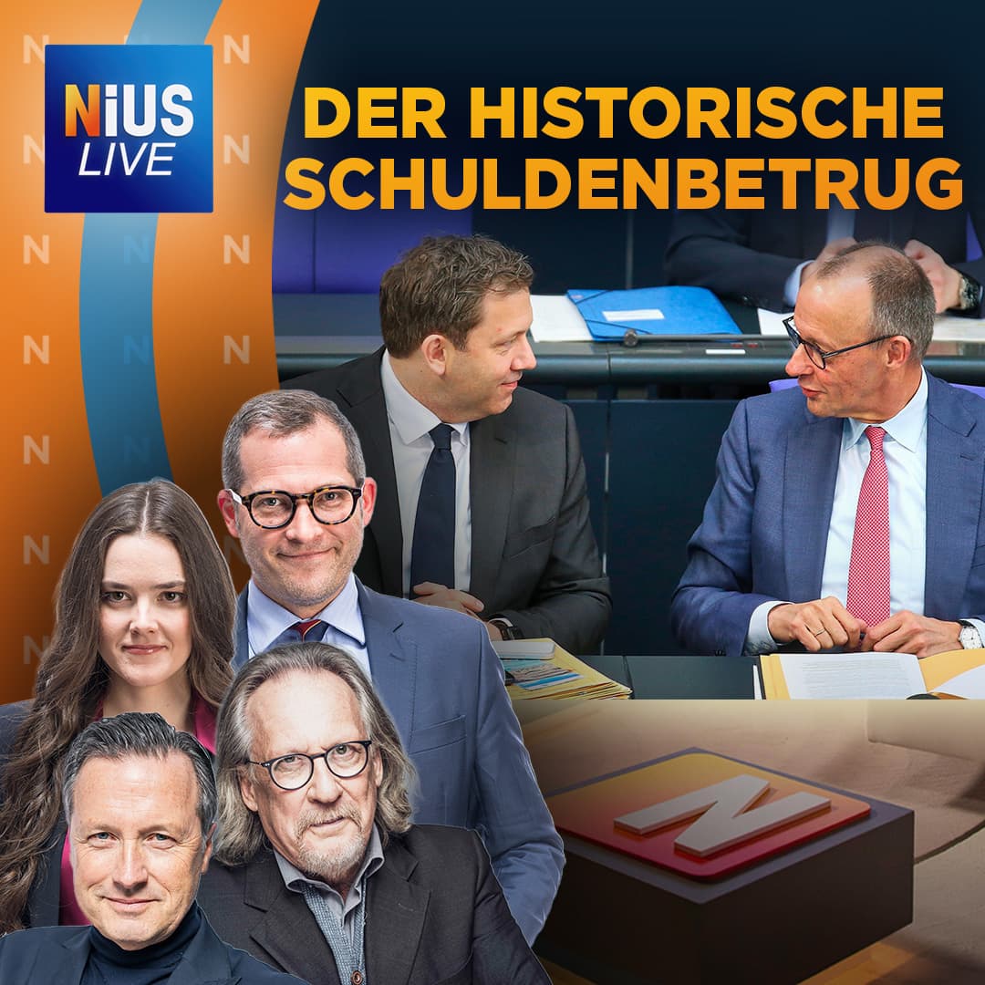 NIUS Live am Freitag: Der historische Schuldenbetrug