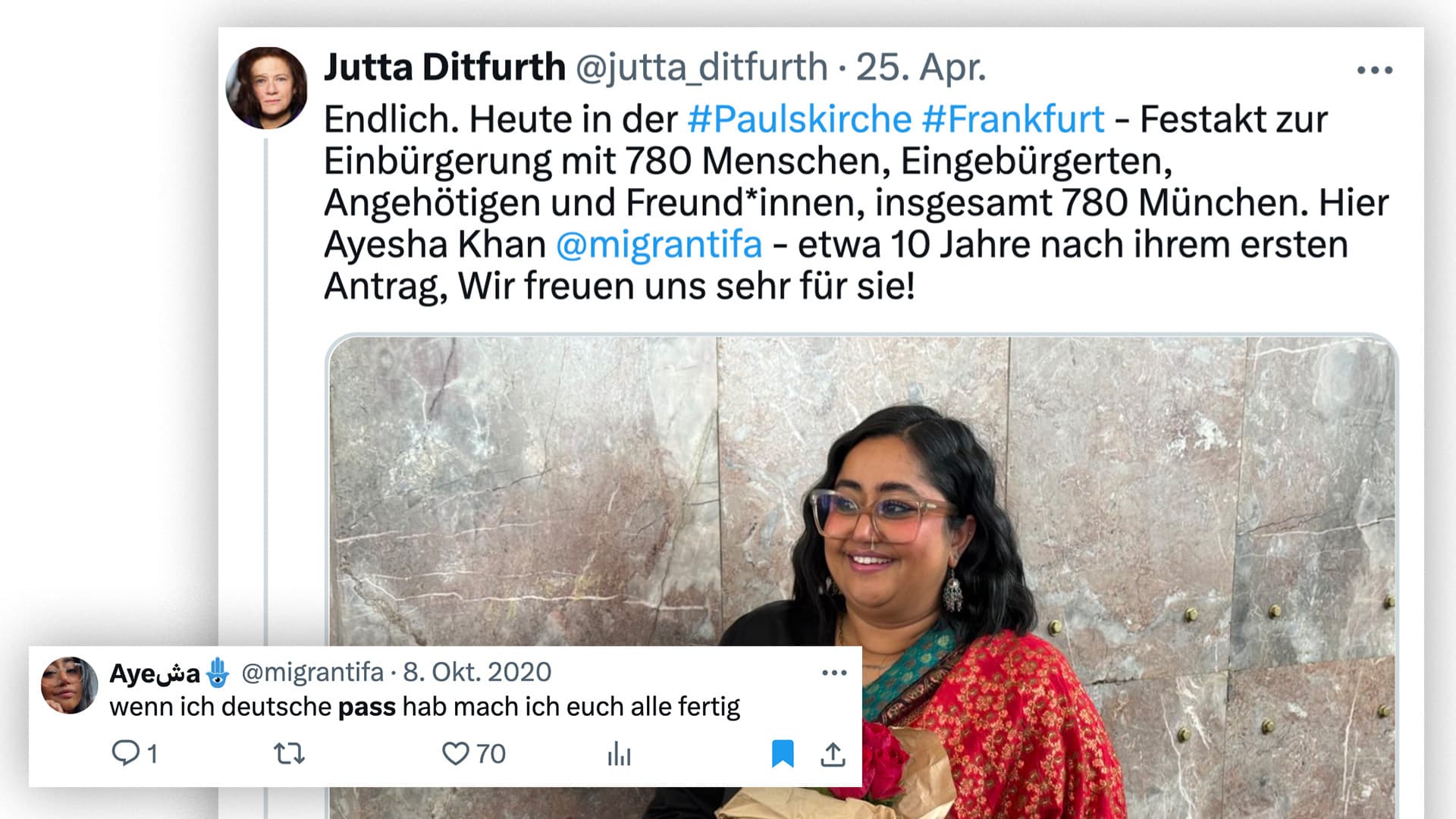 „Wenn ich deutsche Pass hab, mach ich euch alle fertig“ … jetzt hat sie ihn