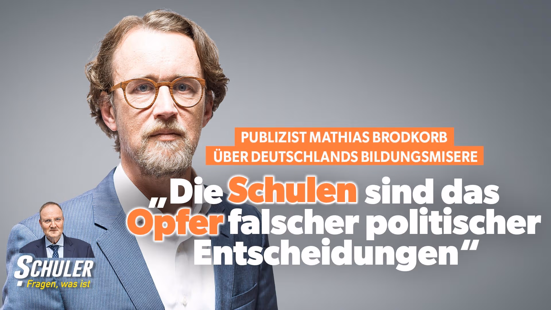 Publizist Mathias Brodkorb über Deutschlands Bildungsmisere: „Die Schulen sind das Opfer falscher politischer Entscheidungen“