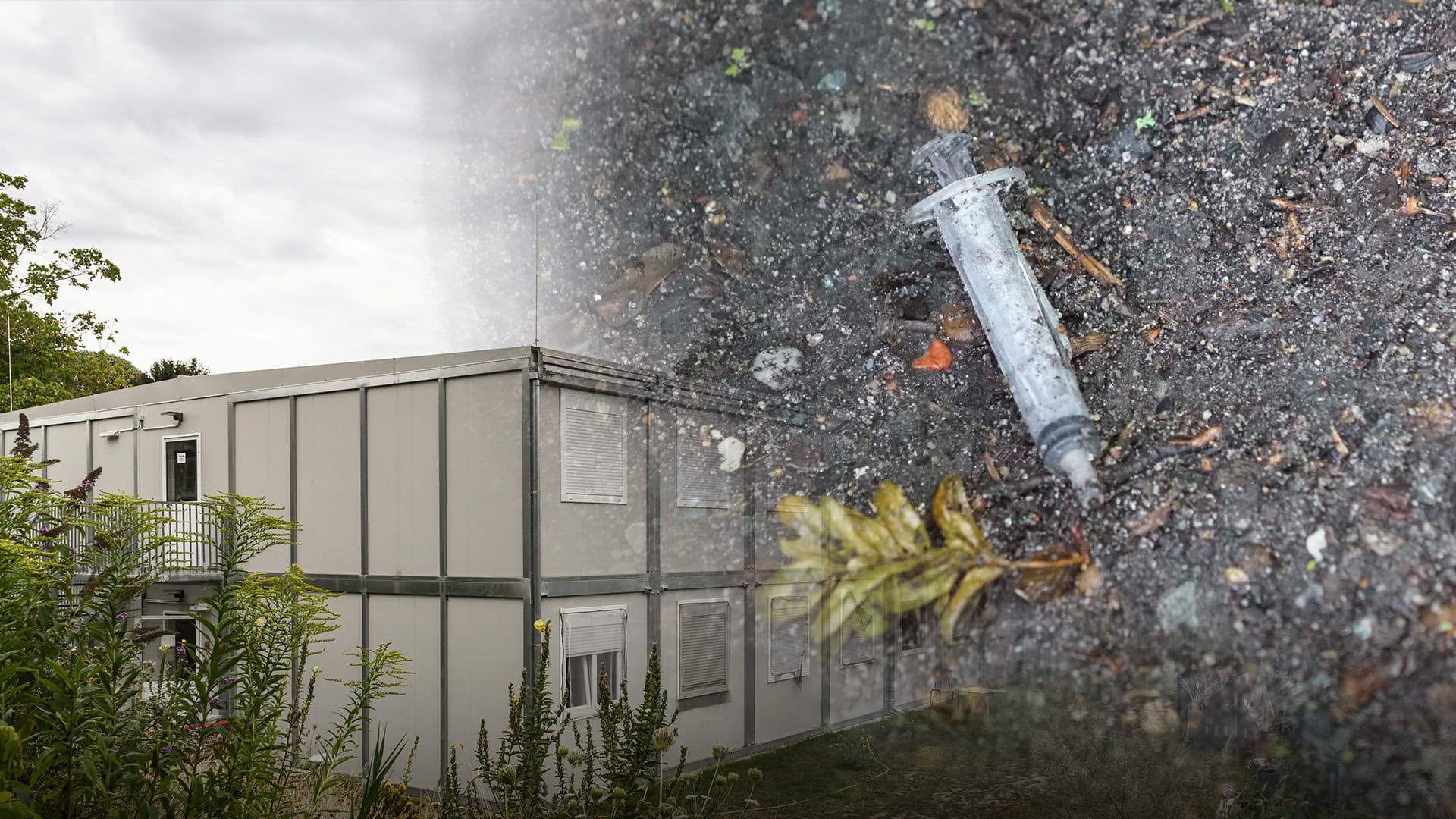 Inside Asylbewerberheim: Wo Kinder spielen, liegen Drogenspritzen