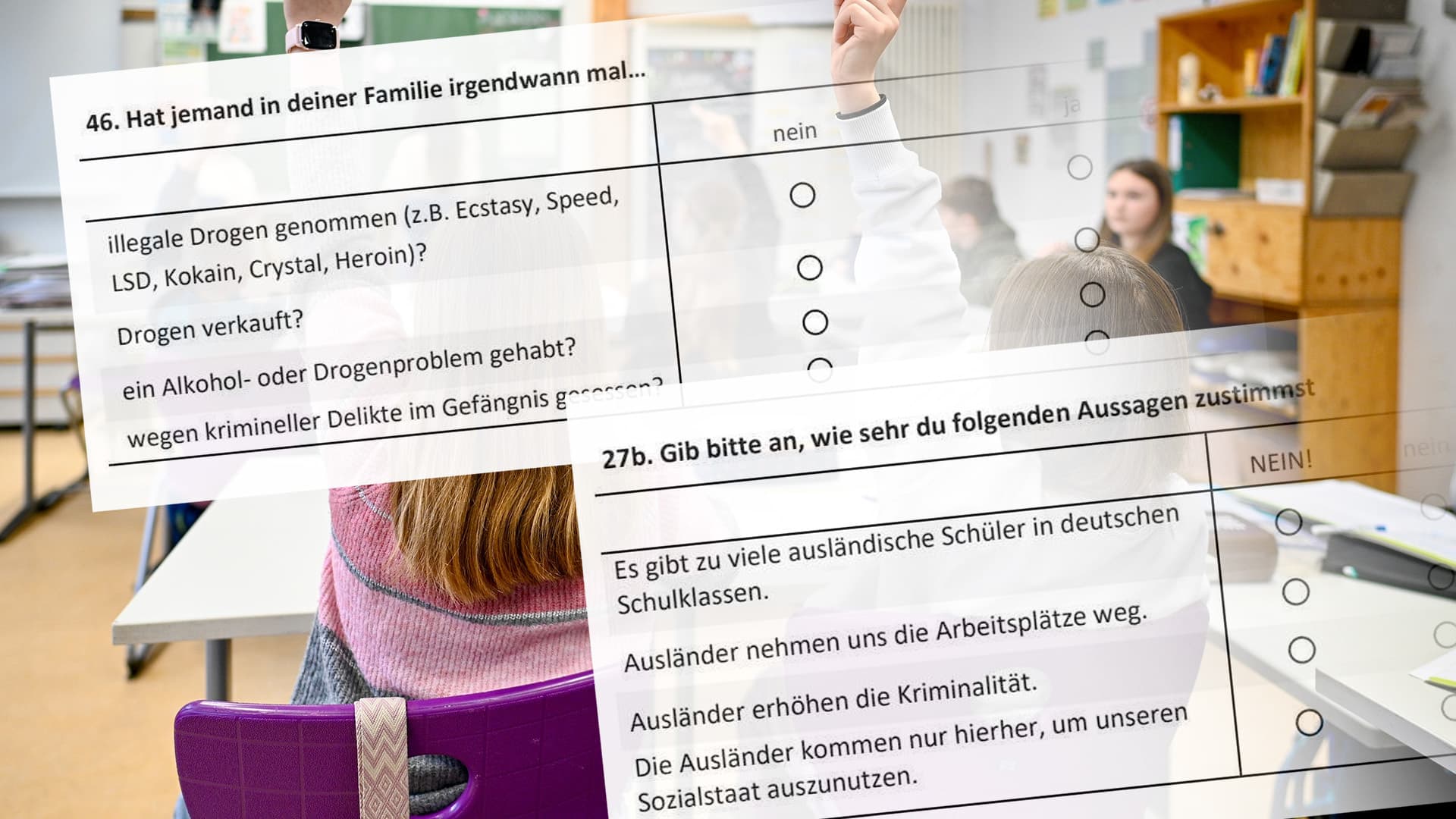 Wenn der Staat beginnt, Schüler nach ihren politischen Ansichten auszuhorchen, wird es ungemütlich