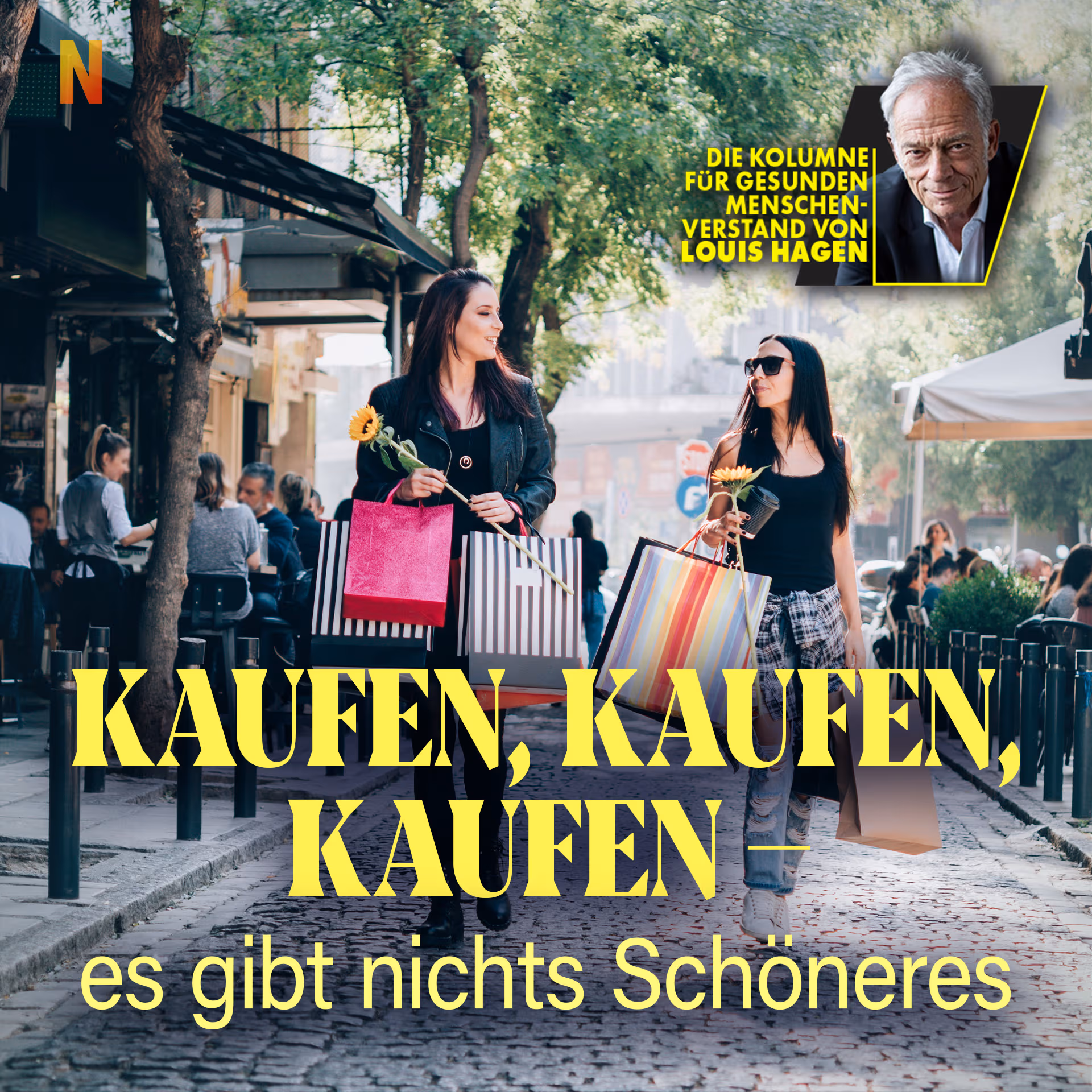 Kaufen, kaufen, kaufen – es gibt nichts Schöneres
