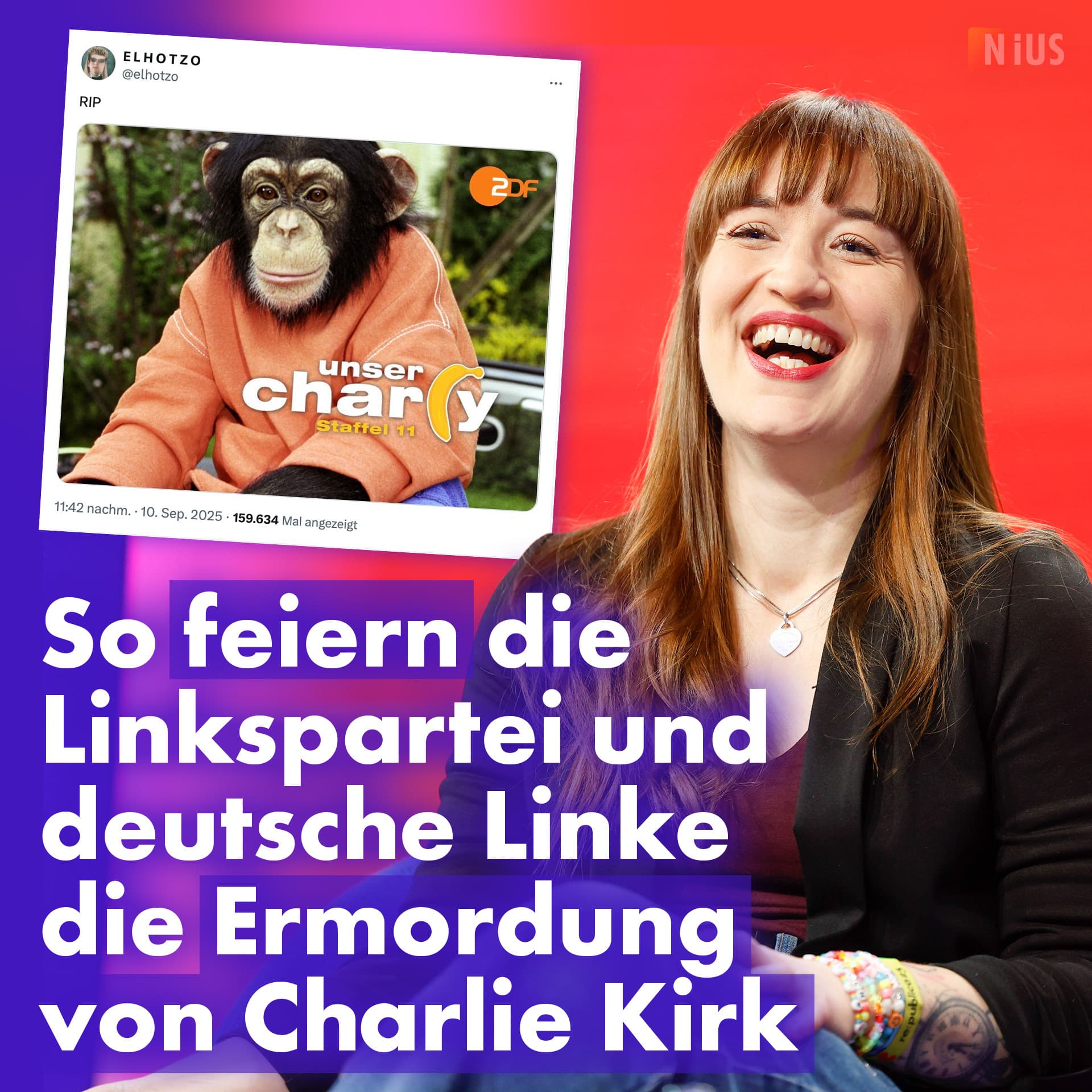 So feiern die Linkspartei und deutsche Linke die Ermordung von Charlie Kirk