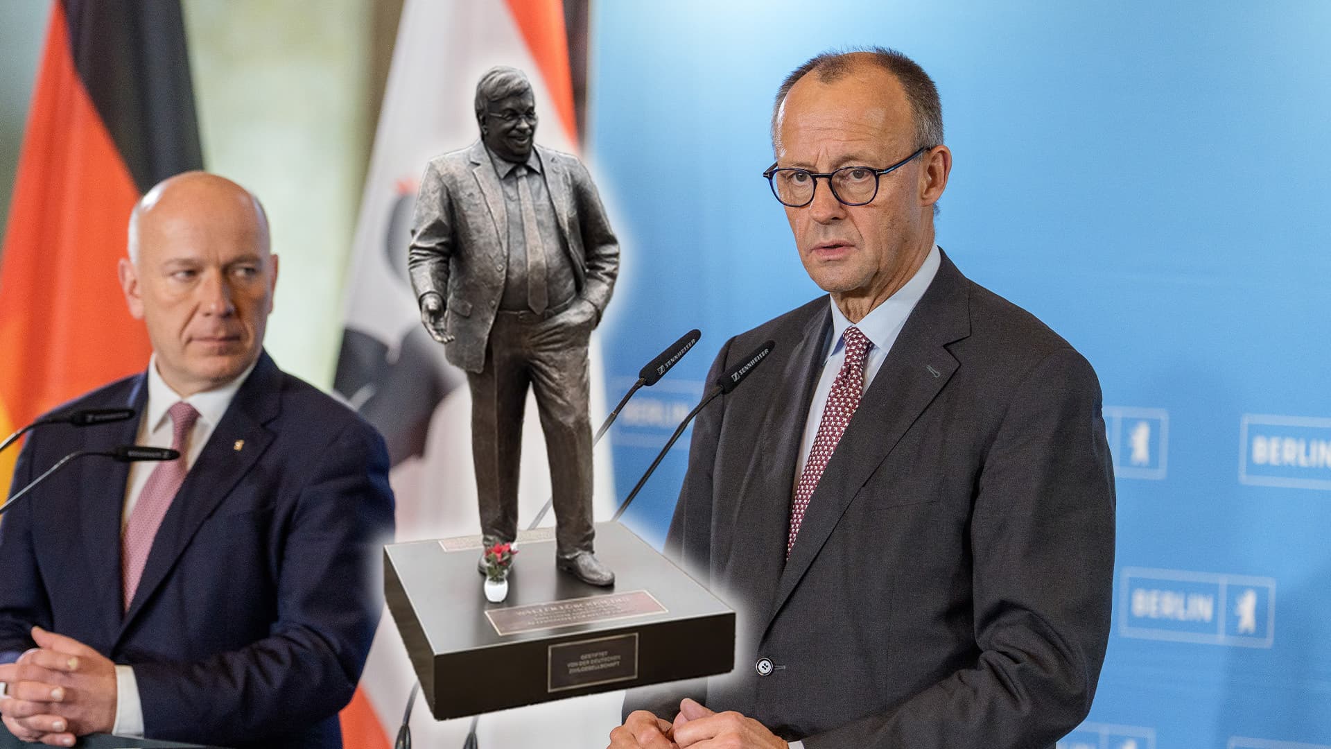 Bundeskanzler Merz nennt Walter-Lübcke-Statue „vollkommen geschmacklos“