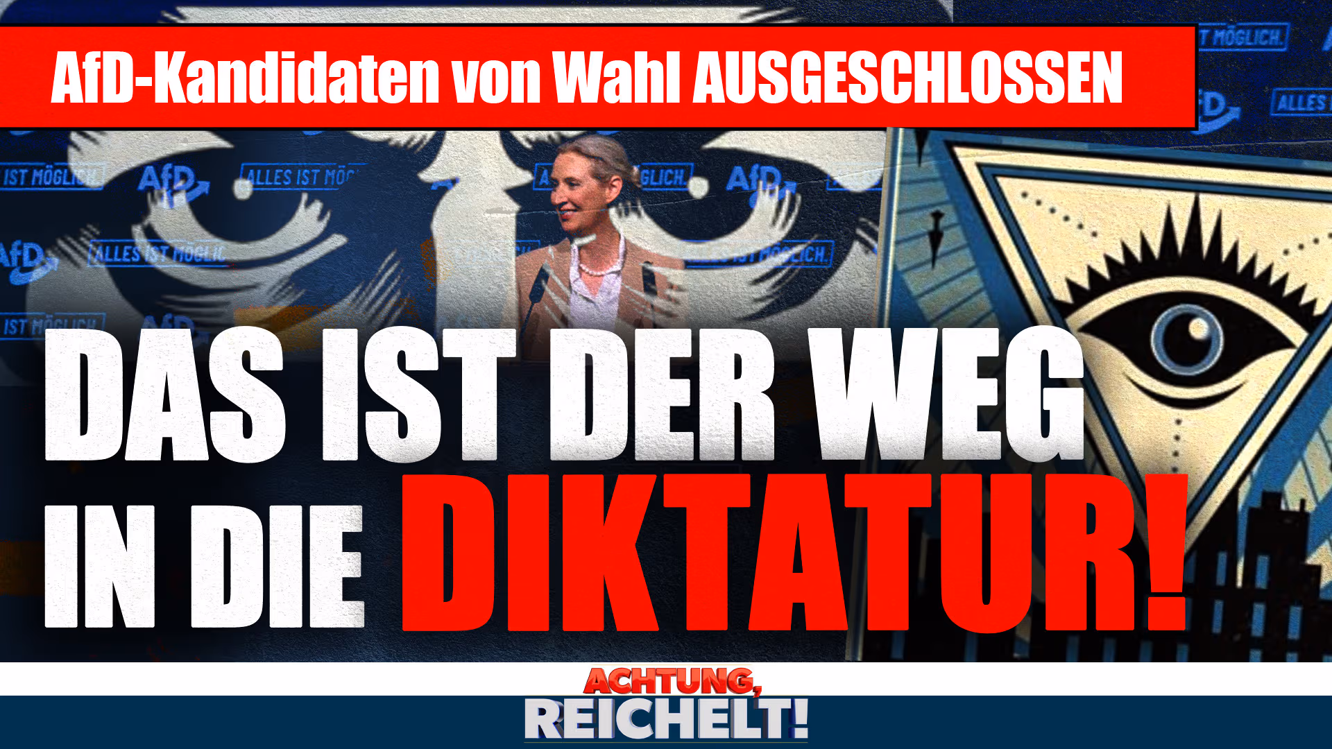 AfD-Kandidaten werden von Stimmzetteln getilgt! „Das ist der sichere Weg in die Diktatur!“