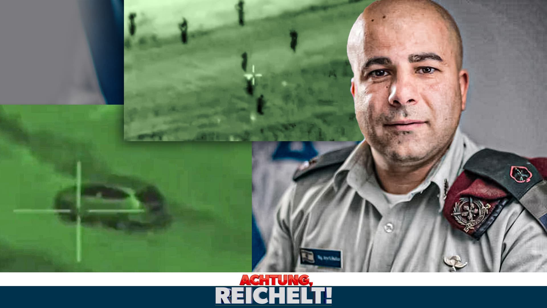 Israelischer Armee-Sprecher Arye Shalicar: „Wenn die Terroristen die Köpfe aus den Tunneln stecken …“
