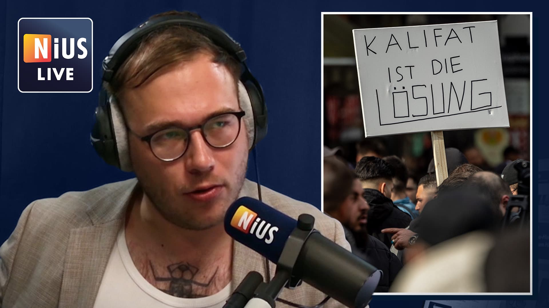 NIUS Live: „Wir werden zu Flüchtlingen im eigenen Land“
