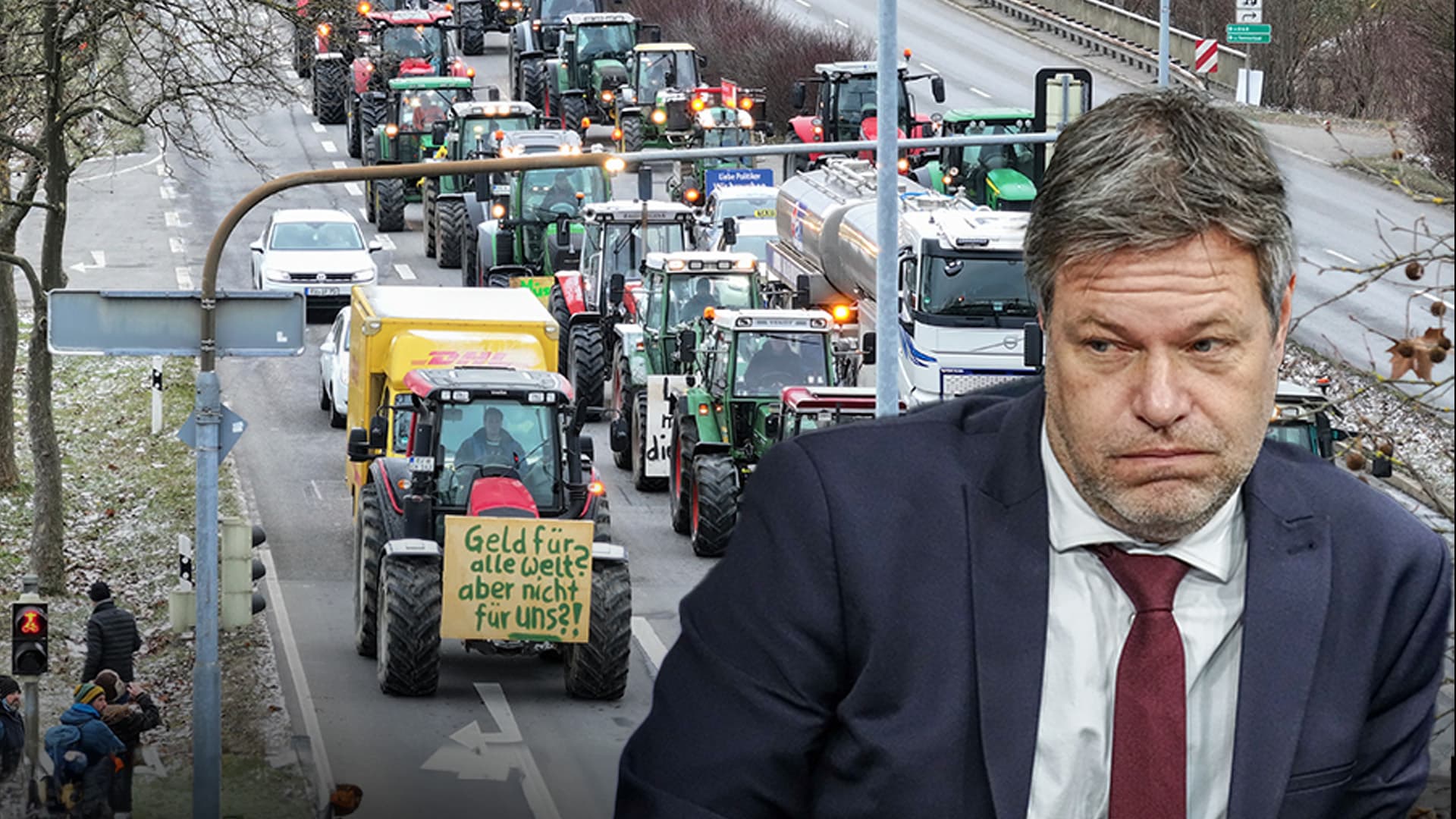 Bauernproteste im ganzen Land: Was Habeck und die Regierung immer noch nicht begriffen haben