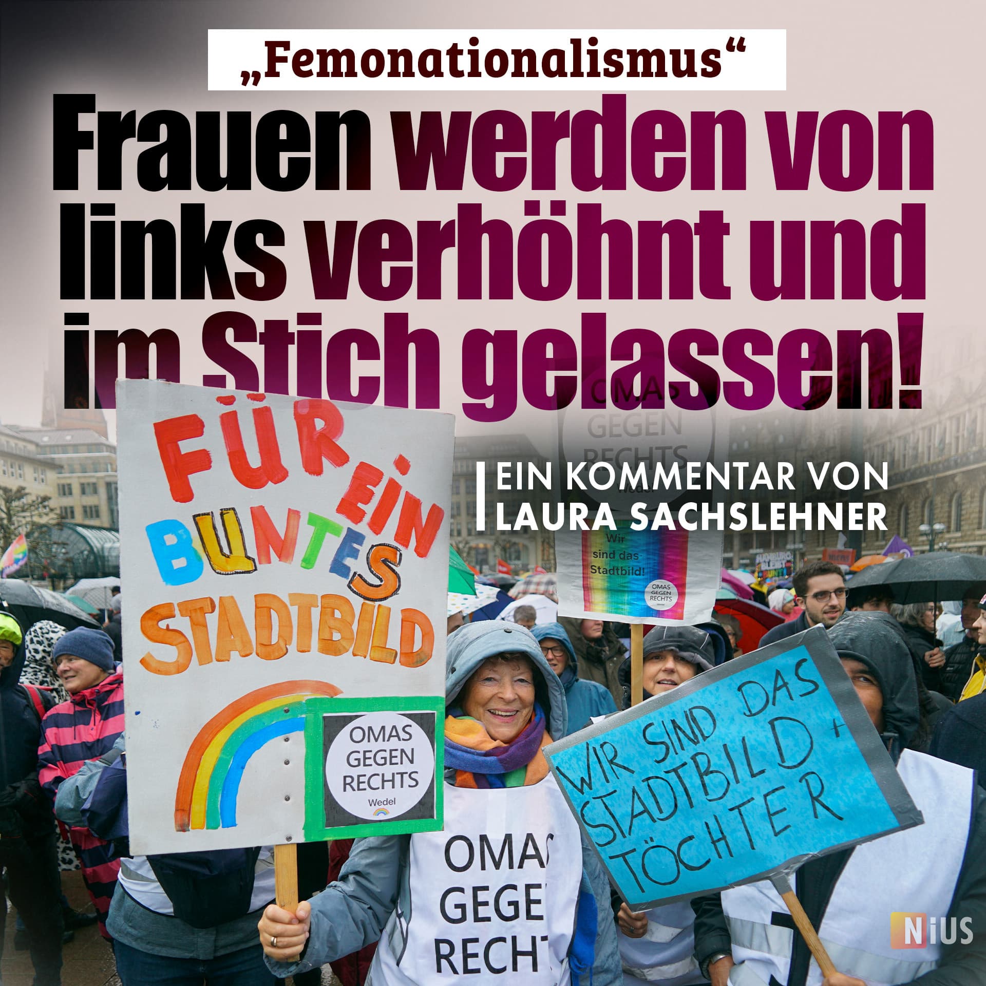 „Femonationalismus“: Frauen werden von links verhöhnt und im Stich gelassen!