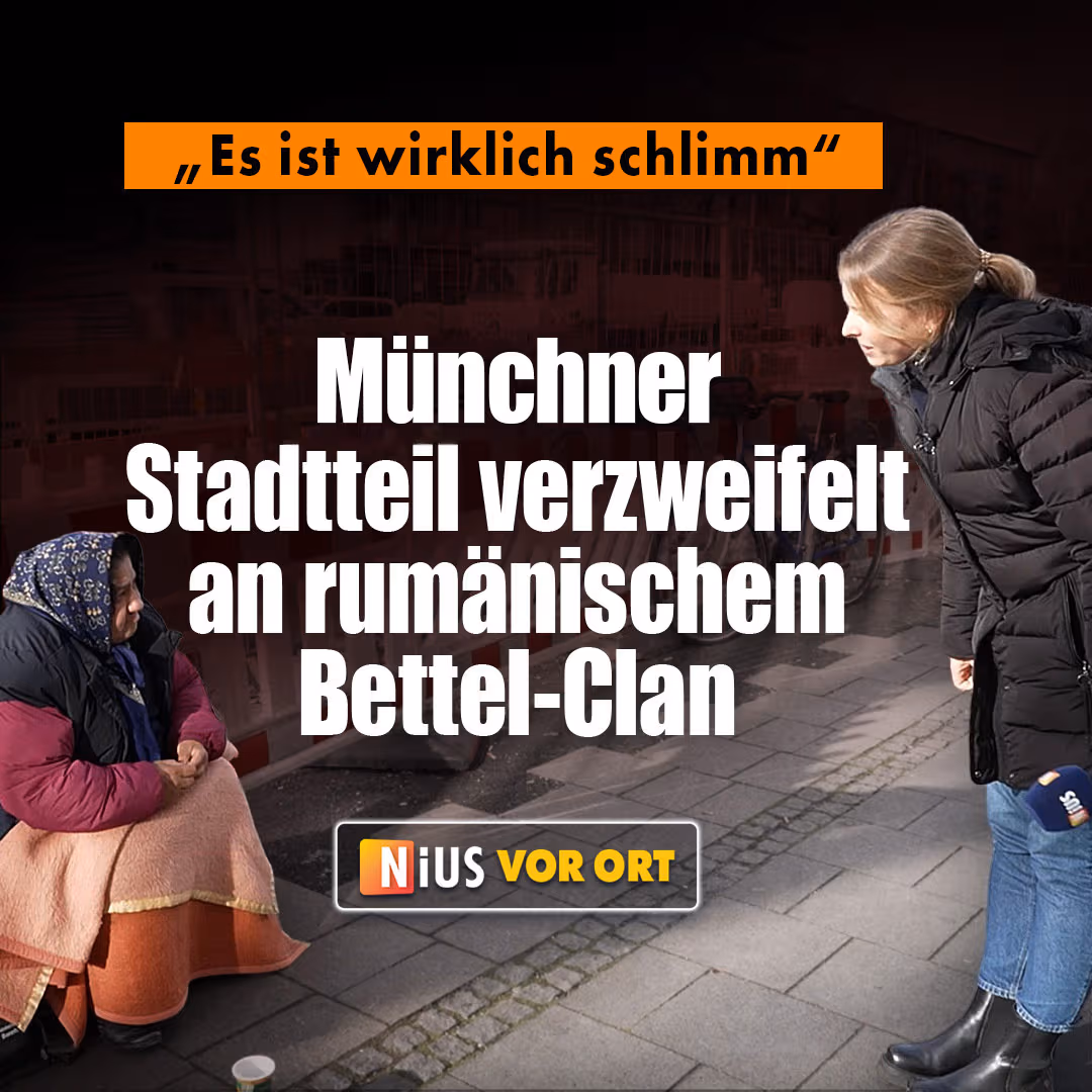 Münchener Stadtteil verzweifelt an rumänischem Bettel-Clan: „Es ist wirklich schlimm“