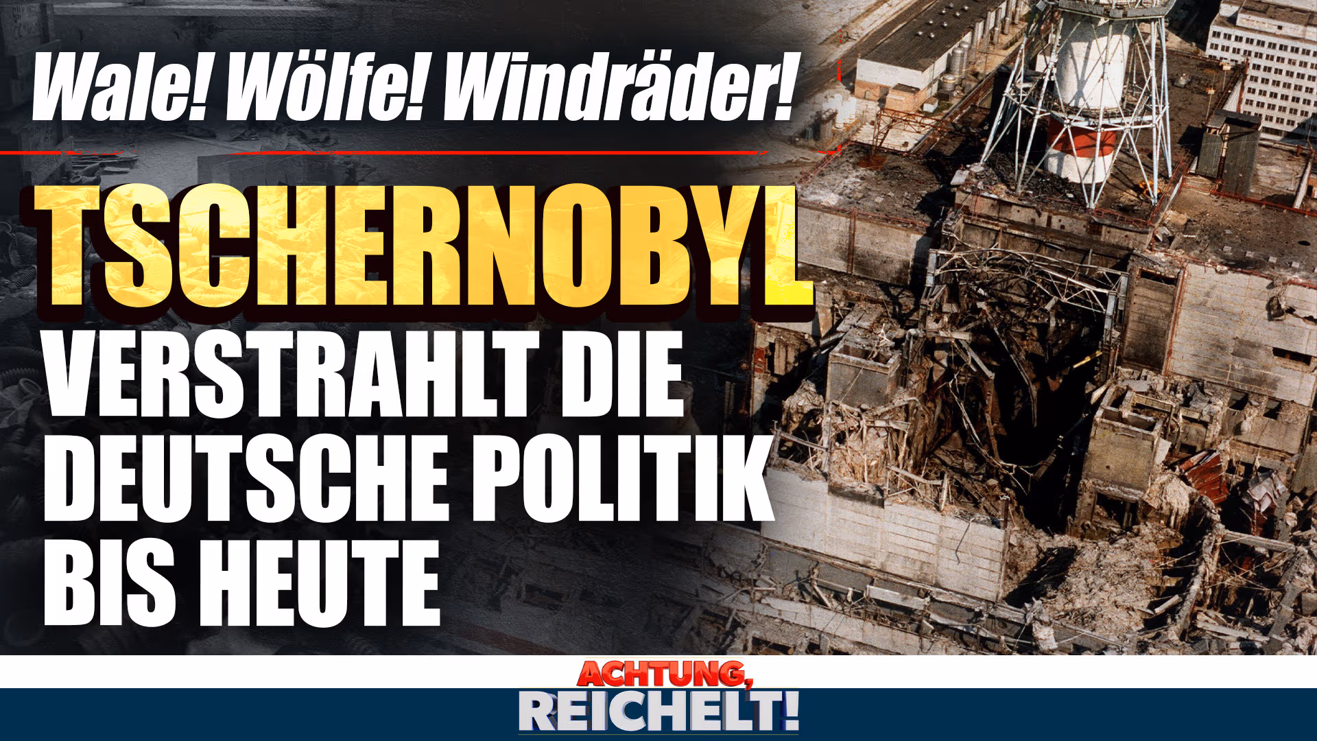 Wale! Wölfe! Windräder! So grün-verstrahlt ist die deutsche Politik!